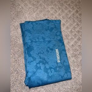 Blue camo gymshark leggings